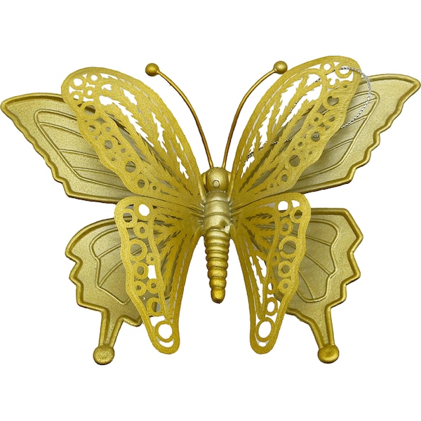 Christmas Natural Butterfly Gold each