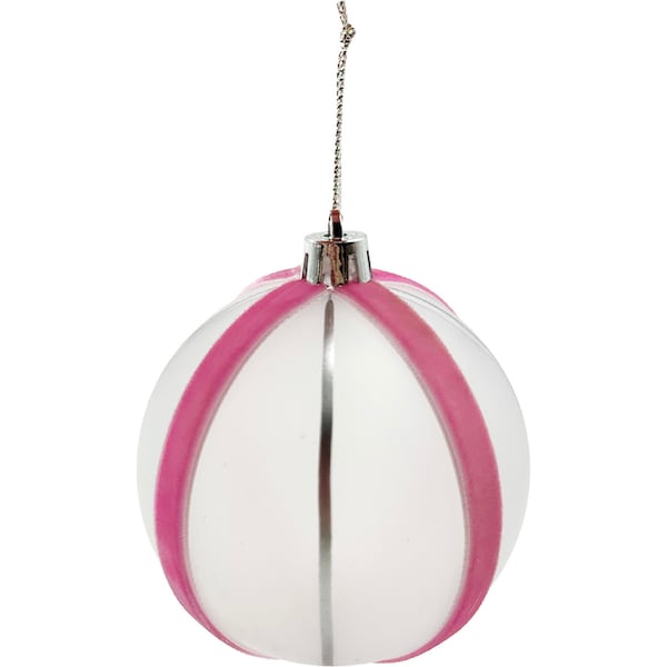 Christmas Dreamland Bauble Pink 2 pack