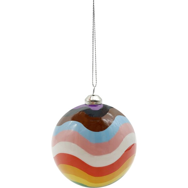 Woolworths Love Proudly Bauble Christmas Decoration each