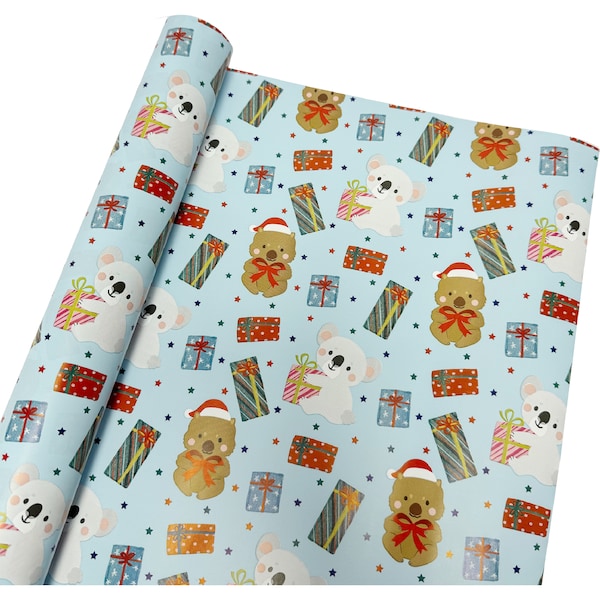 Christmas Wrapping Paper 5m Character each