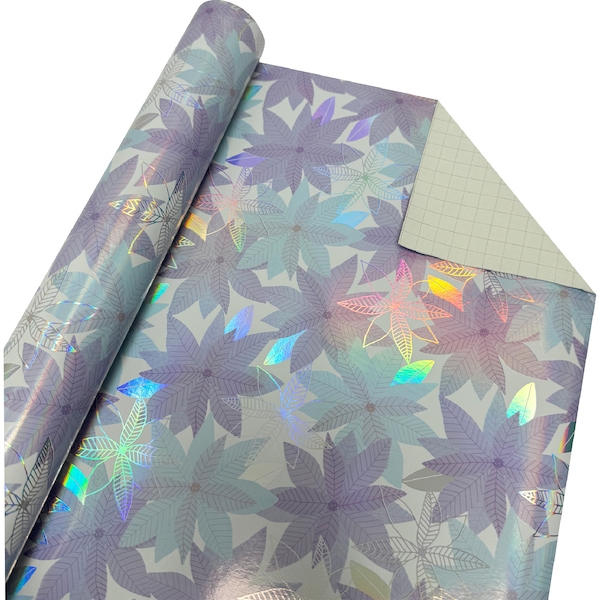 Christmas Wrapping Foil 5m Iridescent each