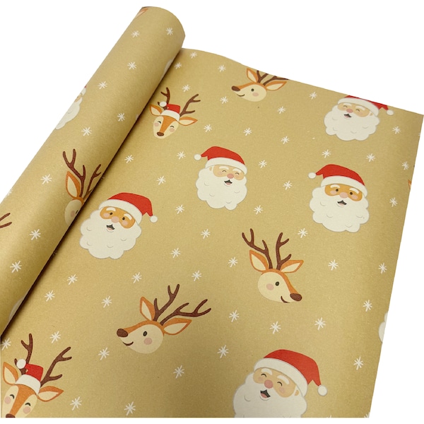 Christmas Wrapping Paper 5m Character each