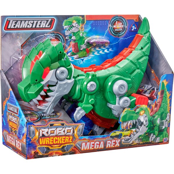 Teamsterz Wreckerz Mega Beast/Rex Toy Assorted each
