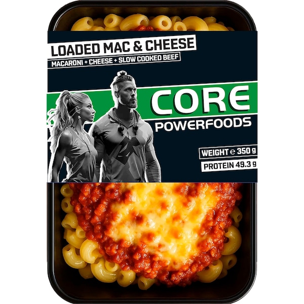 CORE Powerfoods Loaded Mac & Cheese 350g
