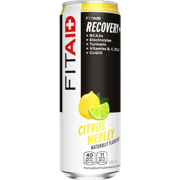 FitAid Sports Recovery Drink Citrus Medley 355mL
