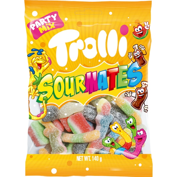 Trolli Sour Mates Lollies 140g