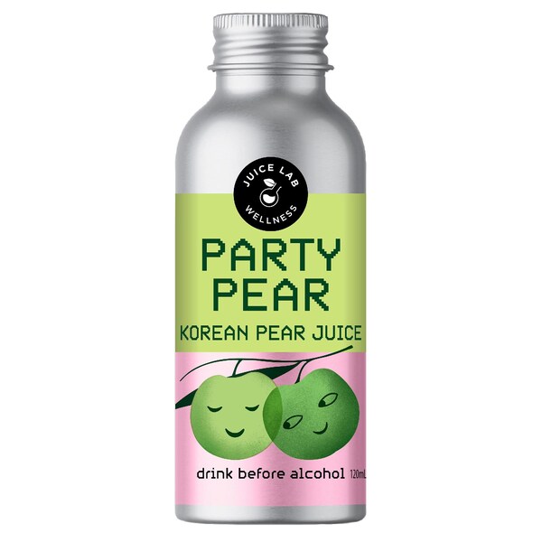 The Juice Lab Korean PArty Pear Juice 120mL