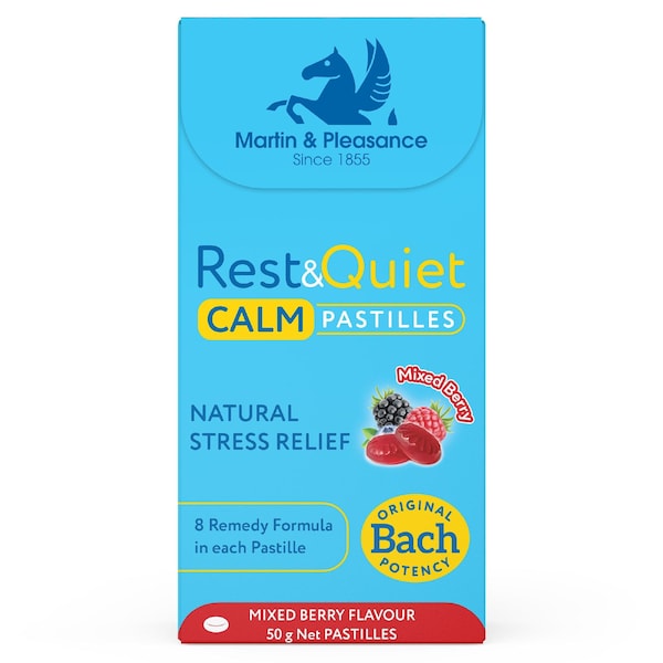 Martin & Pleasance Rest & Quiet Calm Pastilles Mixed Berry 50g