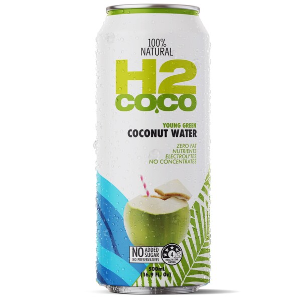 H2Coco Pure Coconut Water 500mL