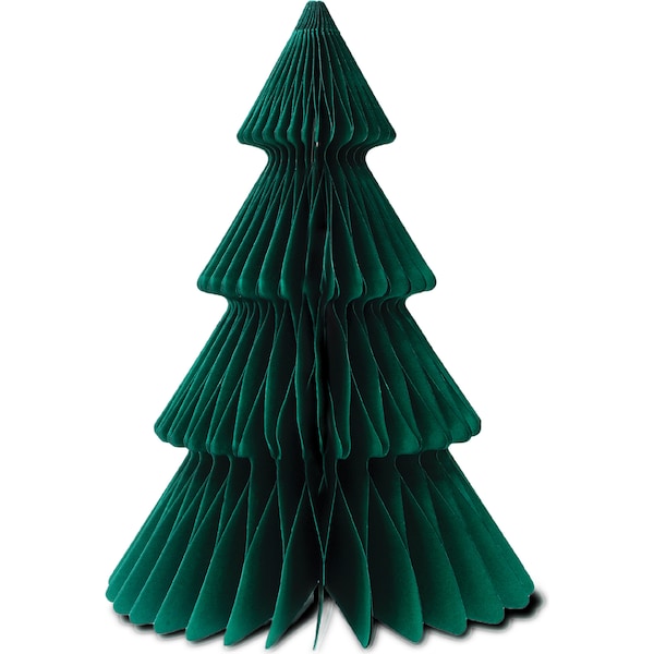 Mirabella Paper Christmas Tree Green each