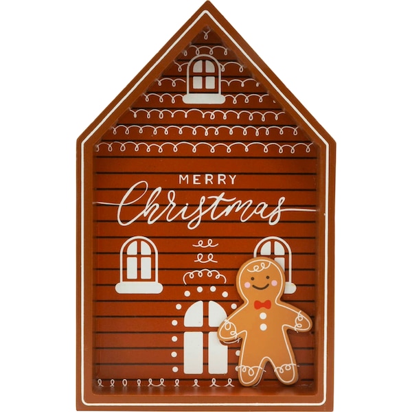 Mirabella Gingerbread House Decoration each