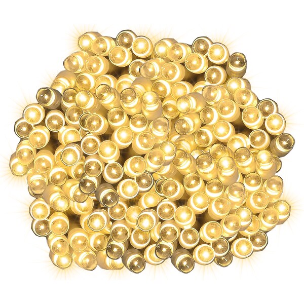 Christmas Adaptor Mains Powered Fairy Lights Warm White 100 pack