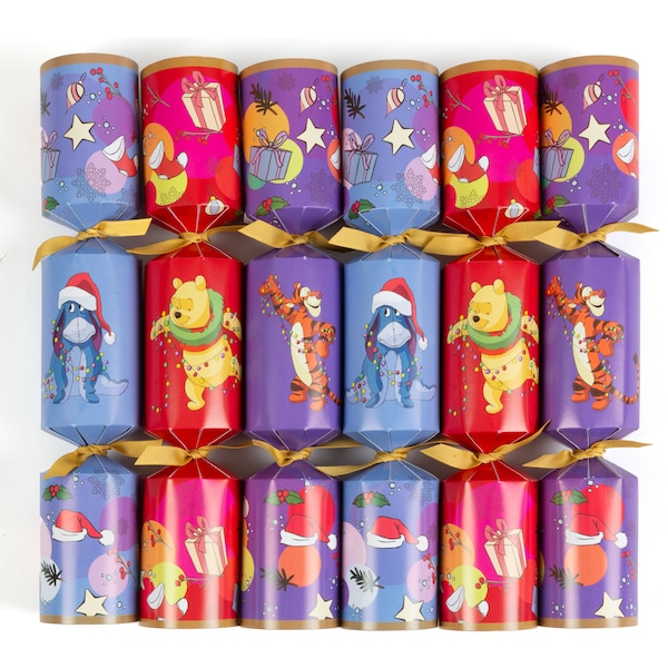 Christmas Winnie The Pooh Bon Bons 6 pack