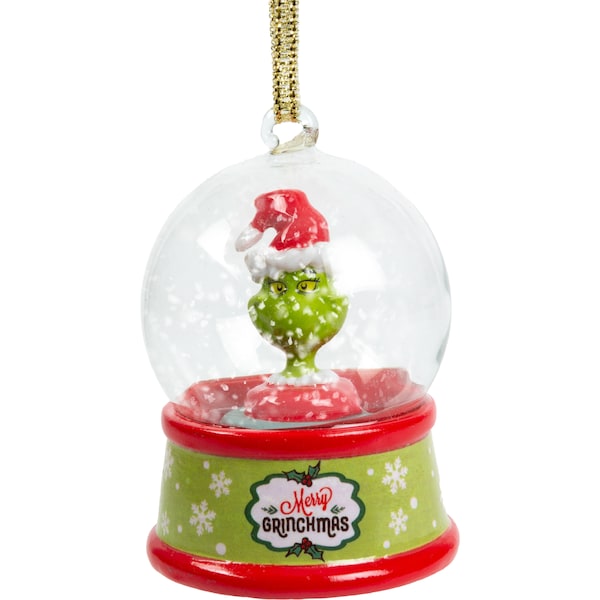 Christmas Licensed Mini Hanging Snowglobe Grinch each