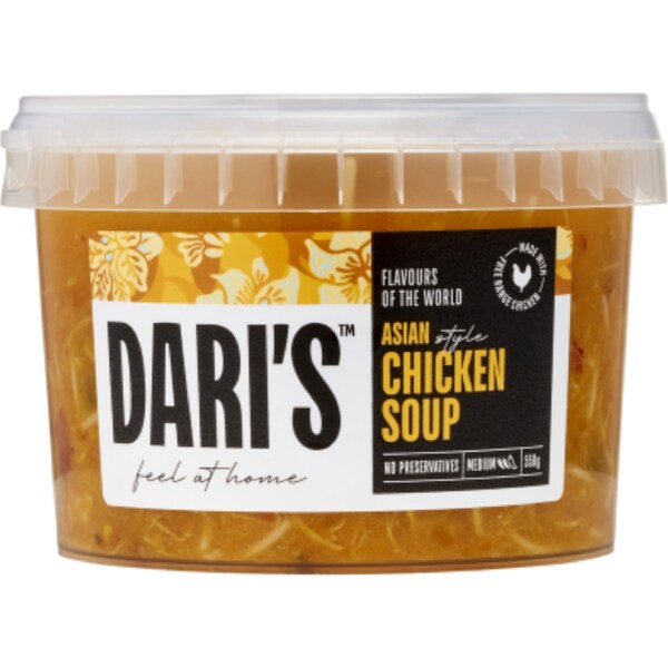 Dari's Asian Style Chicken Soup 550g