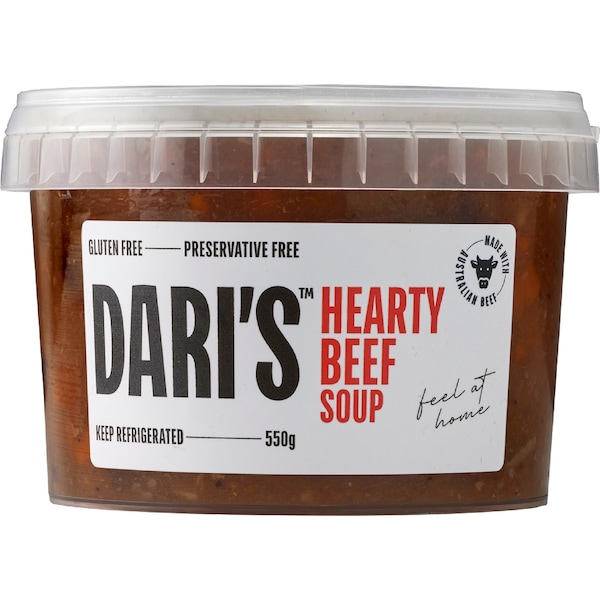 Dari's Hearty Beef Soup 550g