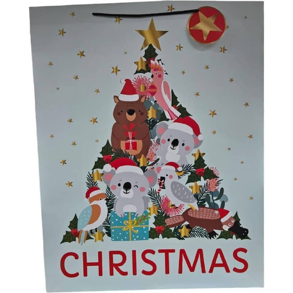 Christmas Gift Bag Character Jumbo each