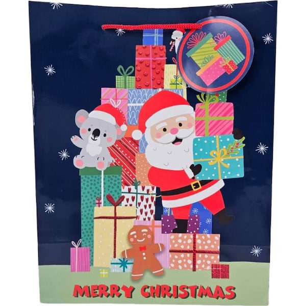 Christmas Gift Bag Character Large each