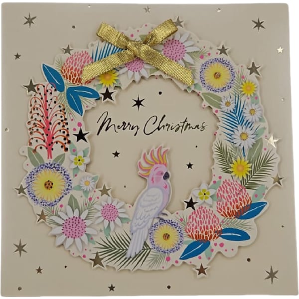 Christmas Cards Premium Wreath 5 pack