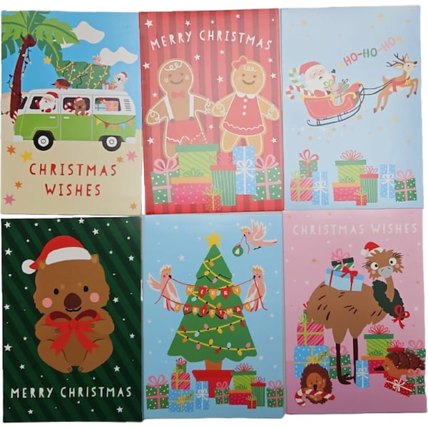 Christmas Kids Cards 30 pack