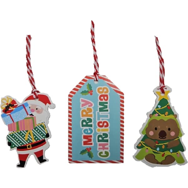 Christmas Baking Bag & Tag 10 pack