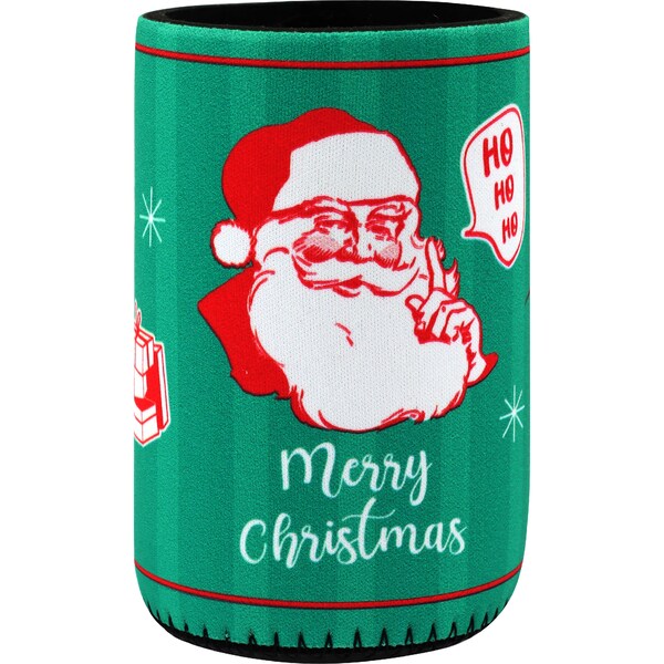 Christmas Stubby Holder Green each