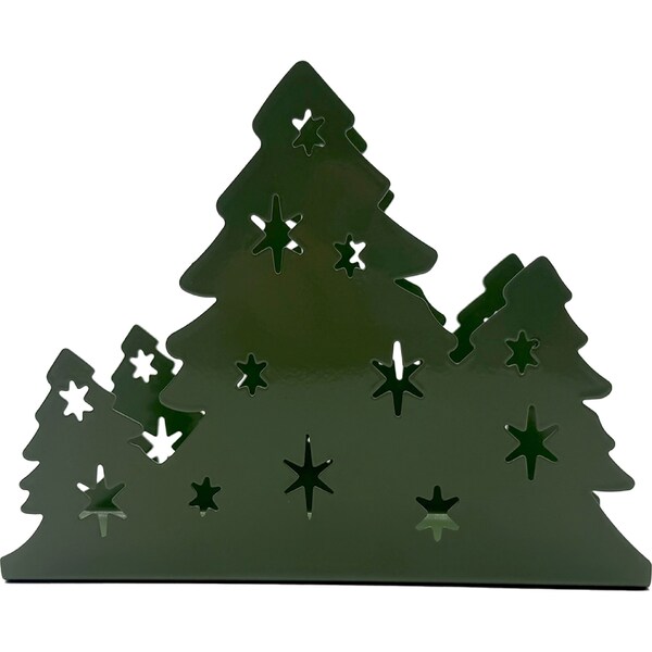 Christmas Napkin Holder Green each