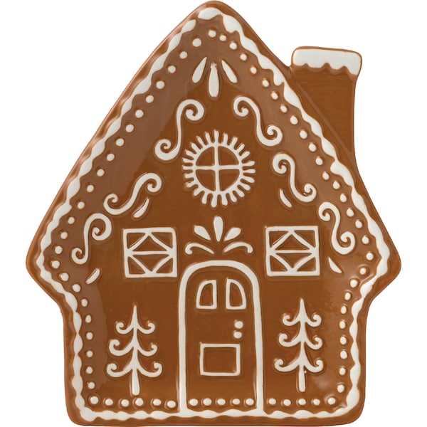 Christmas Serving Plate Gingerbread each