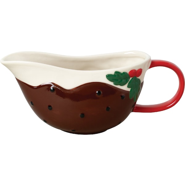 Christmas Pudding Gravy Boat each