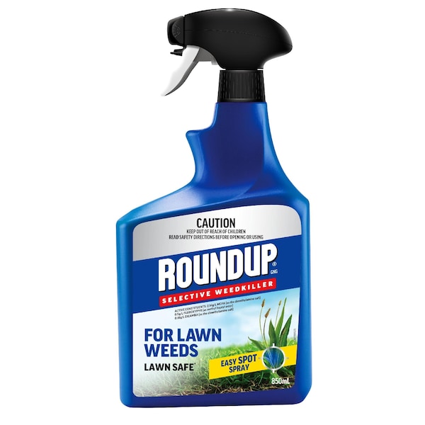 Roundup For Lawns Weeds Easy Spot Spray 850mL