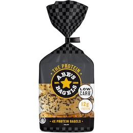 Abe's Bagels Abe's Bagels The Protein 4 pack