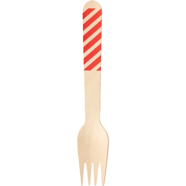 Christmas Wooden Forks 20 pack