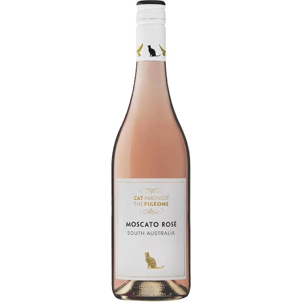 Cat Amongst The Pigeons Moscato Rose Bottle 750mL