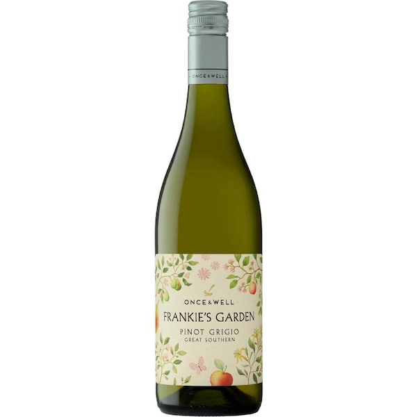 Once & Well Frankie's Garden Pinot Grigio Bottle 750mL