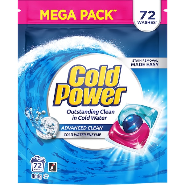 Cold Power Advanced Clean Capsules 72 pack
