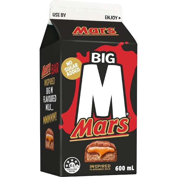 Big M Mars Inspired Flavoured Milk 600mL