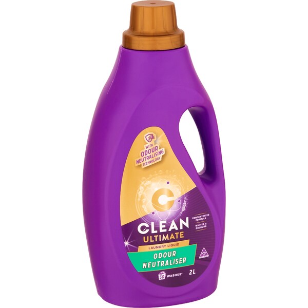Clean Ultimate Laundry Liquid Odour Neutraliser 2L