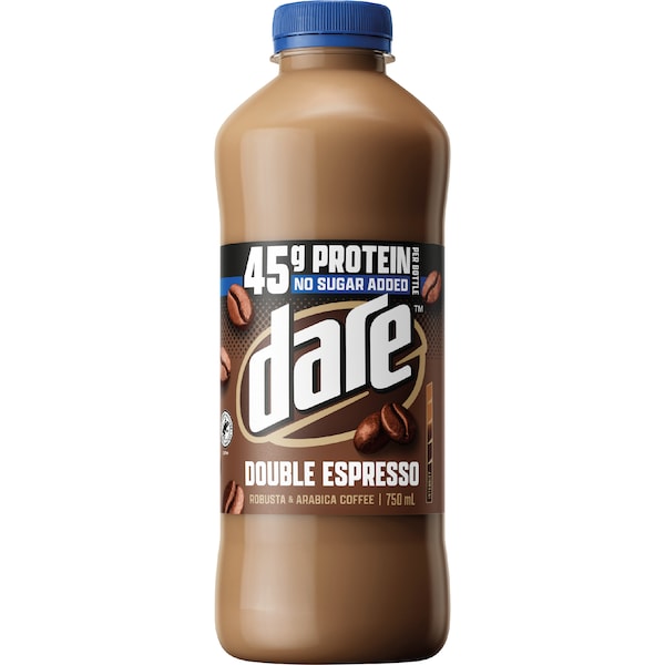 Dare Protein Double Espresso Iced Coffee 750mL