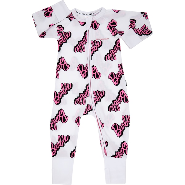 Bonds Barbie Zip Wondersuit White Size 2 each