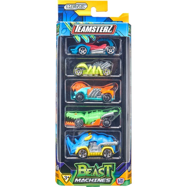 Teamsterz Beast Machines Assorted 5 pack