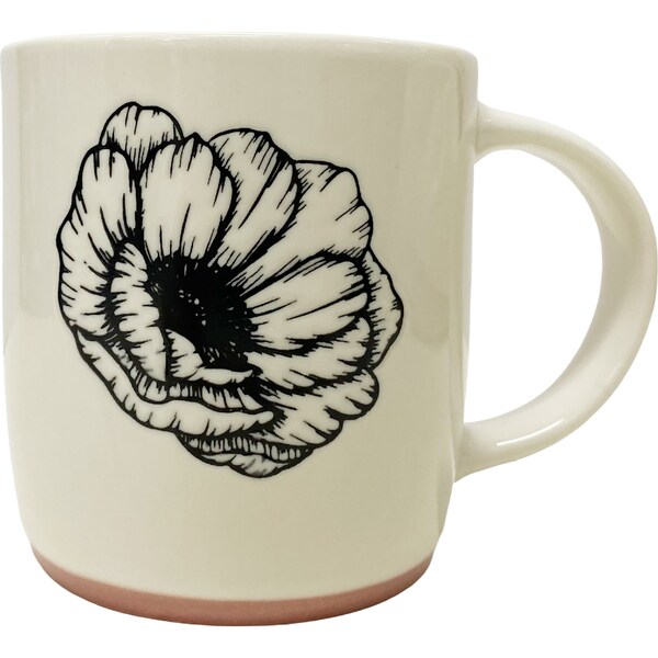 Hot Topic Flower Wax Relief Mug Assorted each