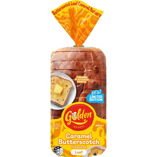 Golden Caramel Butterscotch Flavoured Loaf 600g