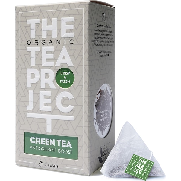 The Organic Tea Project Green Tea Bags 20 pack