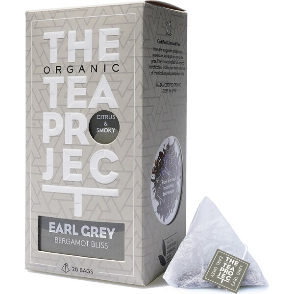 The Organic Tea Project Cirtrus & Smoky Early Grey Tea Bags 20 pack