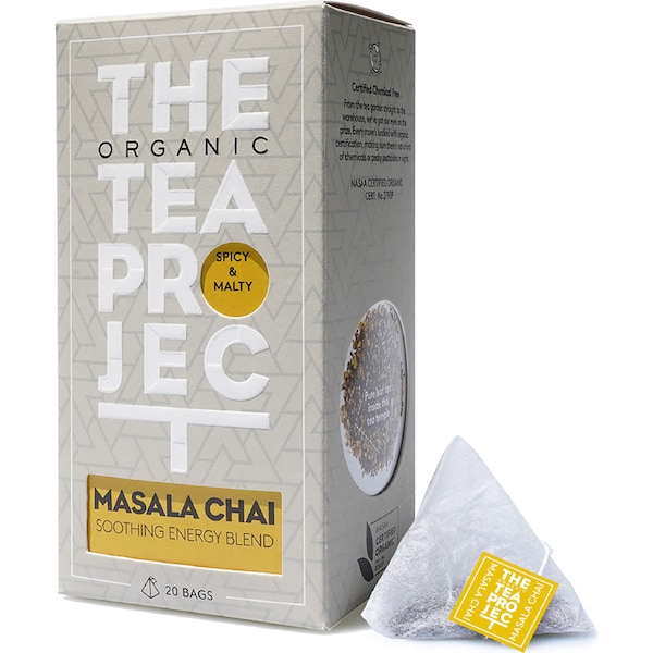 The Organic Tea Project Masala Chai Tea Bags 20 pack