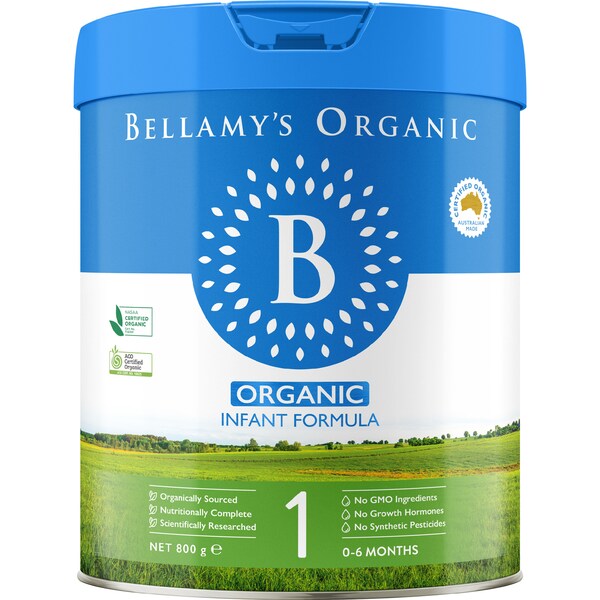 Bellamy's Organic Infant Formula Stage 1 (0-6m) 800g