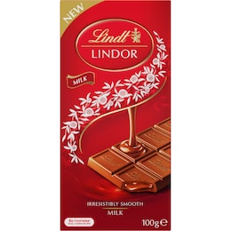 Lindt Lindt Lindor Milk Chocolate Block 100g