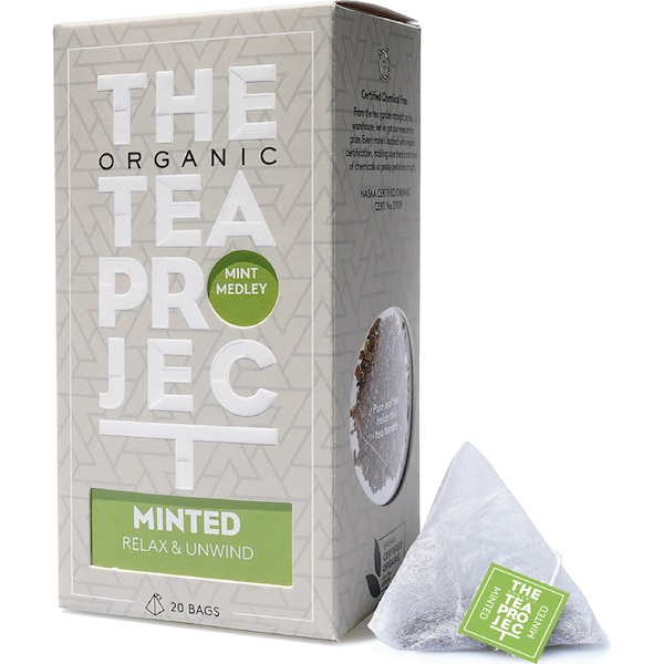 The Organic Tea Project Minted Tea Bags 20 pack