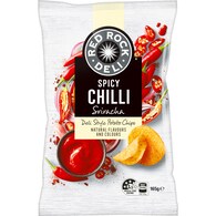 Red Rock Deli Potato Chips Spicy Chilli Sriracha