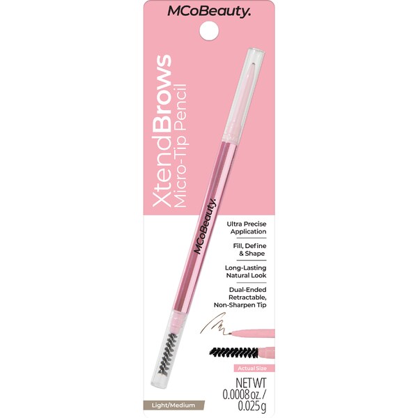 MCoBeauty Xtend Brows Micro Tip Pencil Light/Medium each